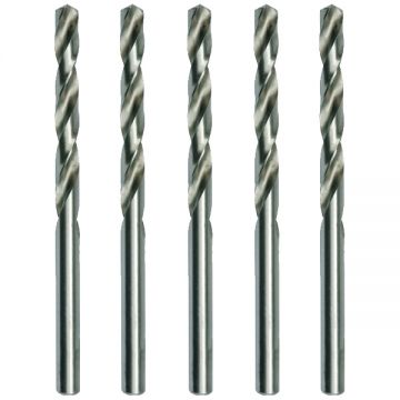 Sthor  21952 - Set burghie metal HSS 8  mm tija cilindrica 5  bucati