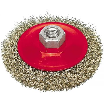 Vorel  06973 - Perie disc 115x- mm fir ondulat metal