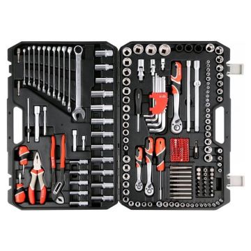 YATO Set de scule 225 piese 1/4