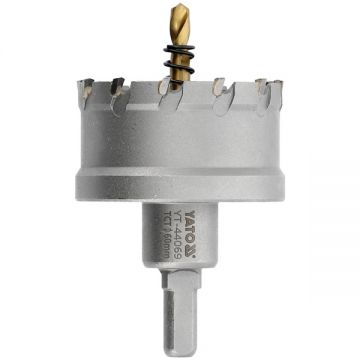 Yato  YT-44069 - Carota TCT pentru metal 60 mm