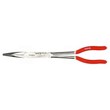 YATO Clește cu nas îndoit 45° 330 mm CrV
