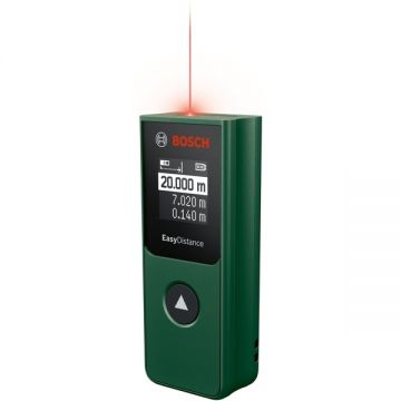 Bosch  EasyDistance 20 - Telemetru laser 20 m +/-3 mm/m - valori memorate