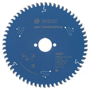 Bosch  Expert for Laminated Panel - Panza fierastrau circular panouri laminate 190x30x2.6 mm 60 dinti
