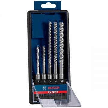 Bosch  EXPERT SDS plus-7X - Set burghie SDS-Plus 5-10  mm 5 bucati beton armat