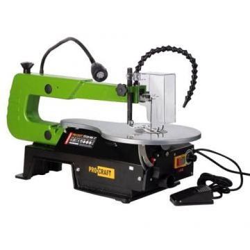 Fierastrau traforaj vertical PROCRAFT TS120-406, 120 W, 1600 rot/min, Variator de turatie, Unghi reglabil