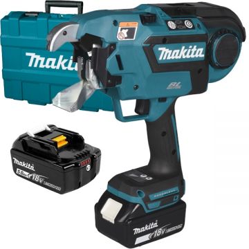 Makita  DTR181RTE - Masina de legat fier beton cu 2 acumulatori Li-Ion 18 V 5 Ah