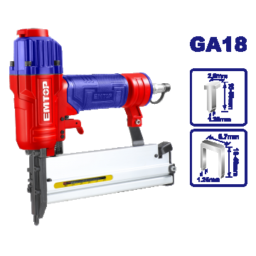 Pistol pneumatic capse/cuie 2 în 1, GA18 - ECBN504001, EMTOP
