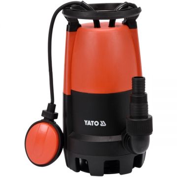 Yato  YT-85333 - Pompa submersibila de drenaj apa murdara si apa curata 900 W 7 m 300 l/min carcasa plastic flotor monofazata