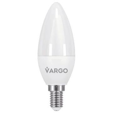 Bec Led C37, 7W, E14, 4000 K lumina neutra, 665 Lm V-110526 VARGO