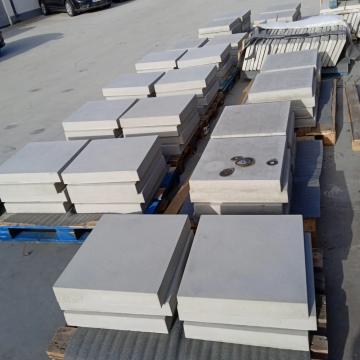 Dale beton armat 50x55x8cm Gri