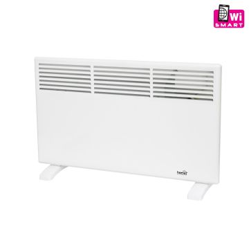 Convector Electric Smart WiFi, 1500W, Montaj Perete sau Portabil, Termostat, Timer, Protectie IPX4, FK415WIFI