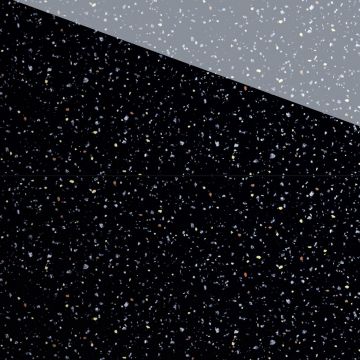 Gresie mozaic exterior / interior Terazzo Dark Gold Insert  60 x 120 cm  lucioasa  portelanata  rectificata