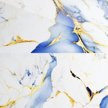 Gresie portelanata rectificata Aqua Blue Gold  60X120  lucioasa