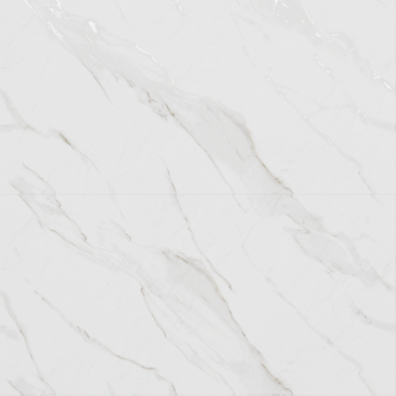 Gresie portelanata rectificata Stone Statuario White Carving  60X120  mata