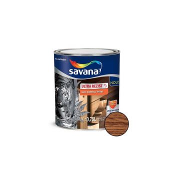 Lac pentru lemn Savana Ultra Rezist  palisandru  interior/exterior  0.75L