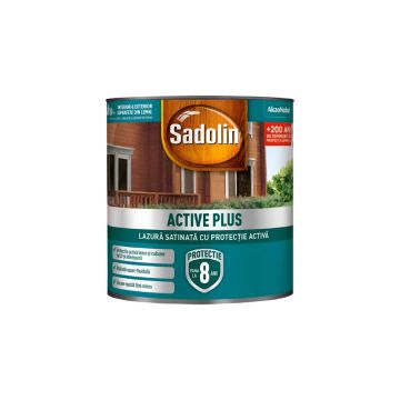 Lazura Satinata Sadolin pe baza de apa  stejar  0.75 L