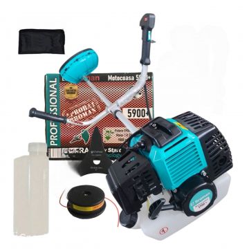 Motocoasa benzina Broman 5900+, 2T, 5.9kW, 7.8CP, disc 3 lame, tambur fir