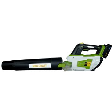 Suflantă pe Acumulator PROCRAFT PB20, 16000 rpm, 13,2 m³/min, 20V