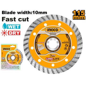 Disc Diamantat Turbo 125mmX7,5mm