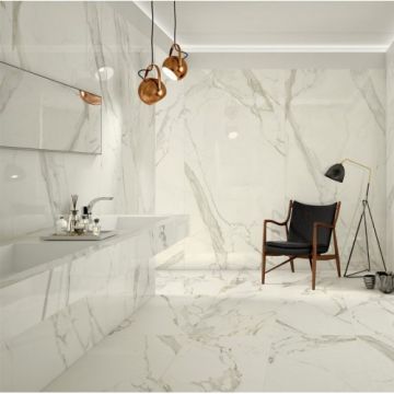 Gresie Anima Calacatta Oro Silk 160x320 calitate comerciala - Caesar