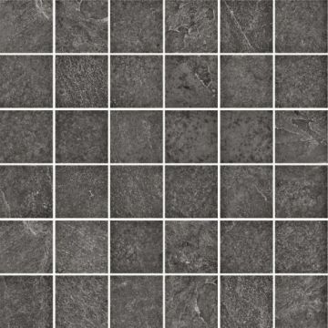 Gresie/Faianta Ragno Realstone_Slate Mosaico Tessera Mat 30x30 - Culoare Slate Musk