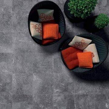 Gresie Keope Sight Anthracite Structured 60x60 20mm - Dimensiune 60x60