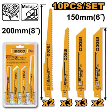 Panza Fierastrau Sabie Metal Lemn set 10buc (nou)