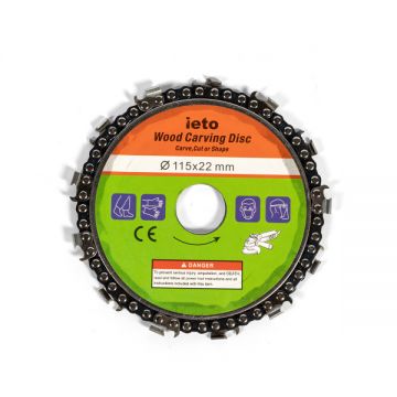 Set Disc cu lant 110mm pentru polizor unghiular - 5 bucati
