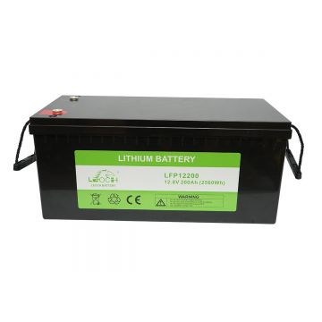 Baterie Li-ion LifePo4 12.8V 200Ah (2560Wh) LFP12200 pentru sisteme solare 522x240x224mm IP65 Leoch Battery, Cod: DISTM95