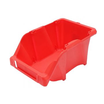 Cutie plastic depozitare rosie 245x155x120mm , Cod: DISPV03, Marca: BRECKNER GERMANY