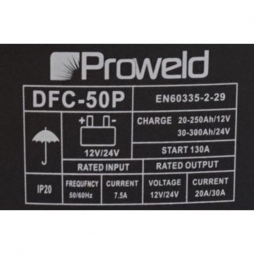 DFC-50P redresor acumulatori 12V/24V functie Start Robot de pornire