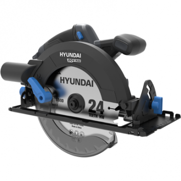 Fierastrau Circular Brushless CS20X-190 - SOLO pe Acumulator 20V Diametru Panza 190MM Iluminare LED Negru/Albastru