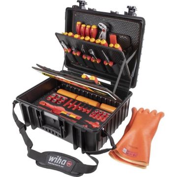 Geanta scule XL eMobility Wiha 45802, 70 piese