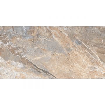 Gresie portelanata exterior/interior Amico Light, rectificata, PEI IV, gri si bej, 60 x 120 cm