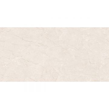 Gresie portelanata interior/exterior Craft Bottochino, rectificata, crem, mat, PEI 4, aspect marmura, 60 x 120 cm