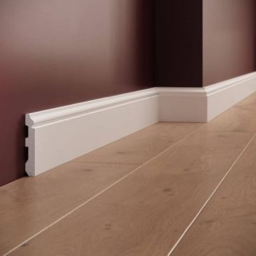 Plinta duropolimer Elegance Decor S5, 8x1.4x200 cm - Dimensiune 8x200 cm