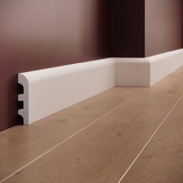 Plinta duropolimer Elegance Decor S7, 9.8x1.9x200 cm - Dimensiune 9.8x200 cm