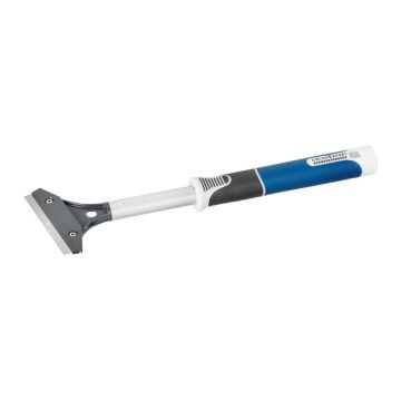 Razuitor pentru tapet si pardoseli, metal, albastru, 10 cm