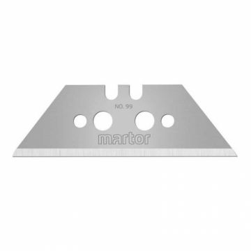 Set lame de rezerva tip trapez pentru cuttere profesionale Martor 99.701 10 bucati