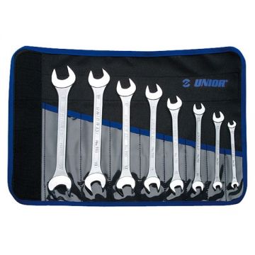 Unior  110/1CT - Set 8 chei fixe 6-22  mm chei duble