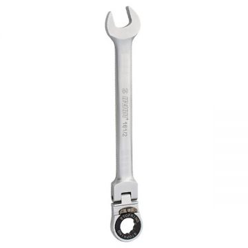 Unior  161/2 - Cheie combinata 8 mm clichet reversibil tija articulata