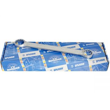 Unior  182/2ACB - Set chei inelare duble drepte 6-32 mm 12 bucati