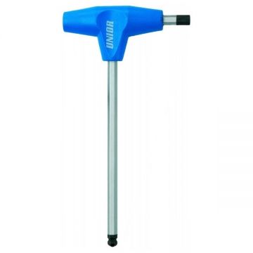 Unior  193HXS - Cheie cu maner in T si profil hexagonal cu cap sferic  155x61 mm HEX 3