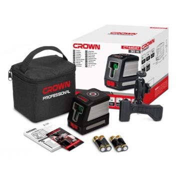 Nivela Laser Verde Crown CT44047