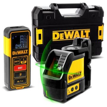 Set Nivela Laser + Telemetru DeWalt DW088CG / DW099E