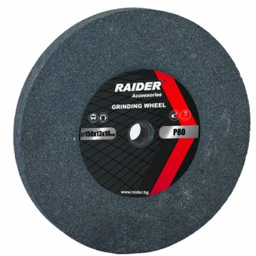 Raider  165120 - Disc abraziv polizor de banc  150x13x16 mm granulatie 80