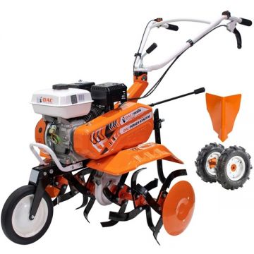 Ruris  Dac 7000K - Motosapa General Engine - 7 CP 830 mm 3 viteze (2 inainte + 1 inapoi) benzina fara plumb roti cauciuc rarita
