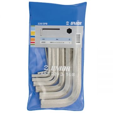 Unior  220/3PB - Set imbusuri 3-19 mm 10 bucati
