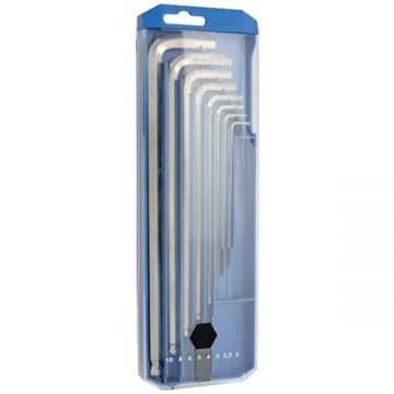 Unior  220/3SLPB2 - Set imbusuri 2-10 mm 8 bucati cap sferic