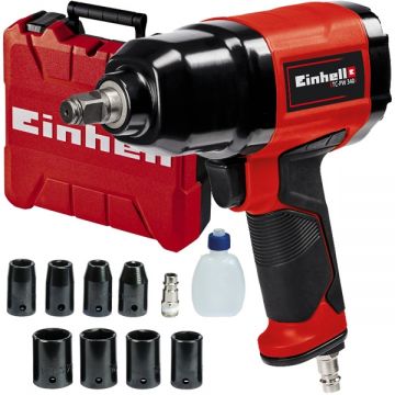 Einhell  TC-PW 340 - Pistol pneumatic 340 Nm 6.3 bar 198 l/min patrat 1/2 inch